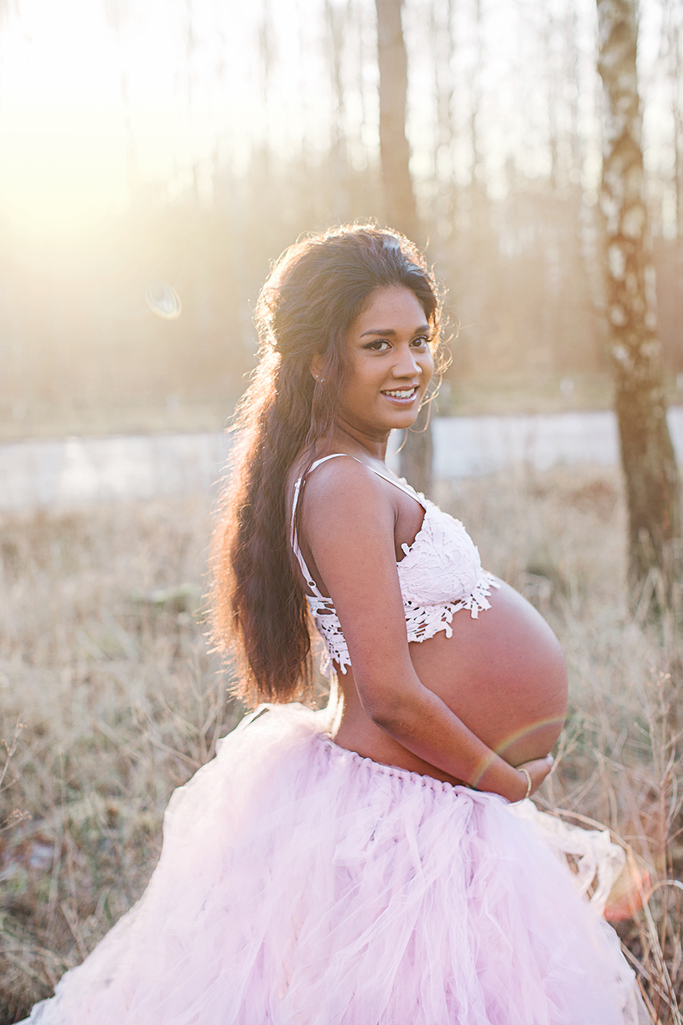 Gravidfotografering i Göteborg gravidklänningar fotograf maria ekblad