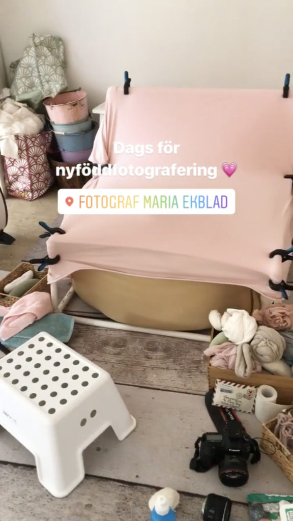 Fotograf Maria Ekblad nyföddfotografi Göteborg