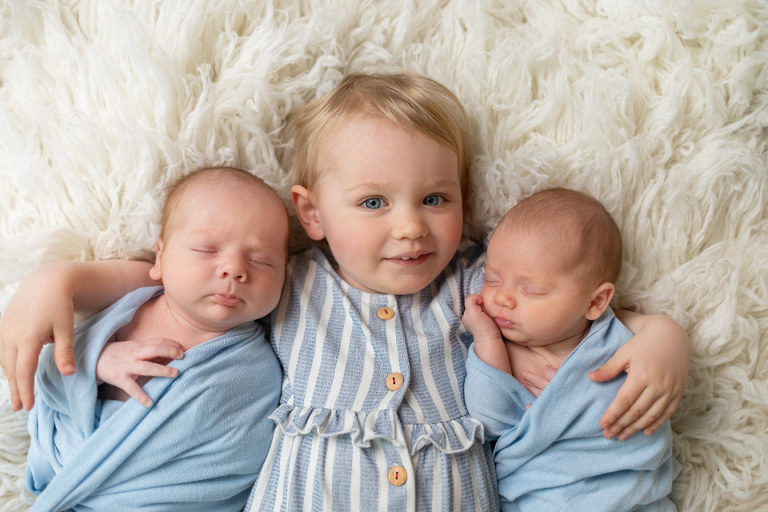 nyföddfotografering tvillingar göteborg