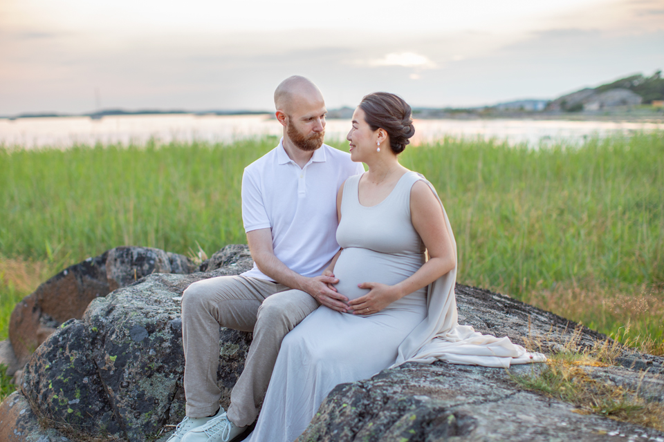 gravidfotografering göteborg gravidklänningar