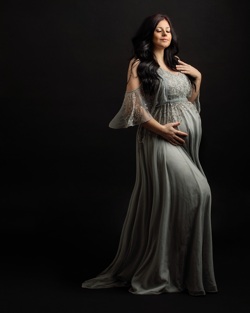 gravidfotografering i göteborg fotograf Maria Ekblad gravidbilder gravidklänningar