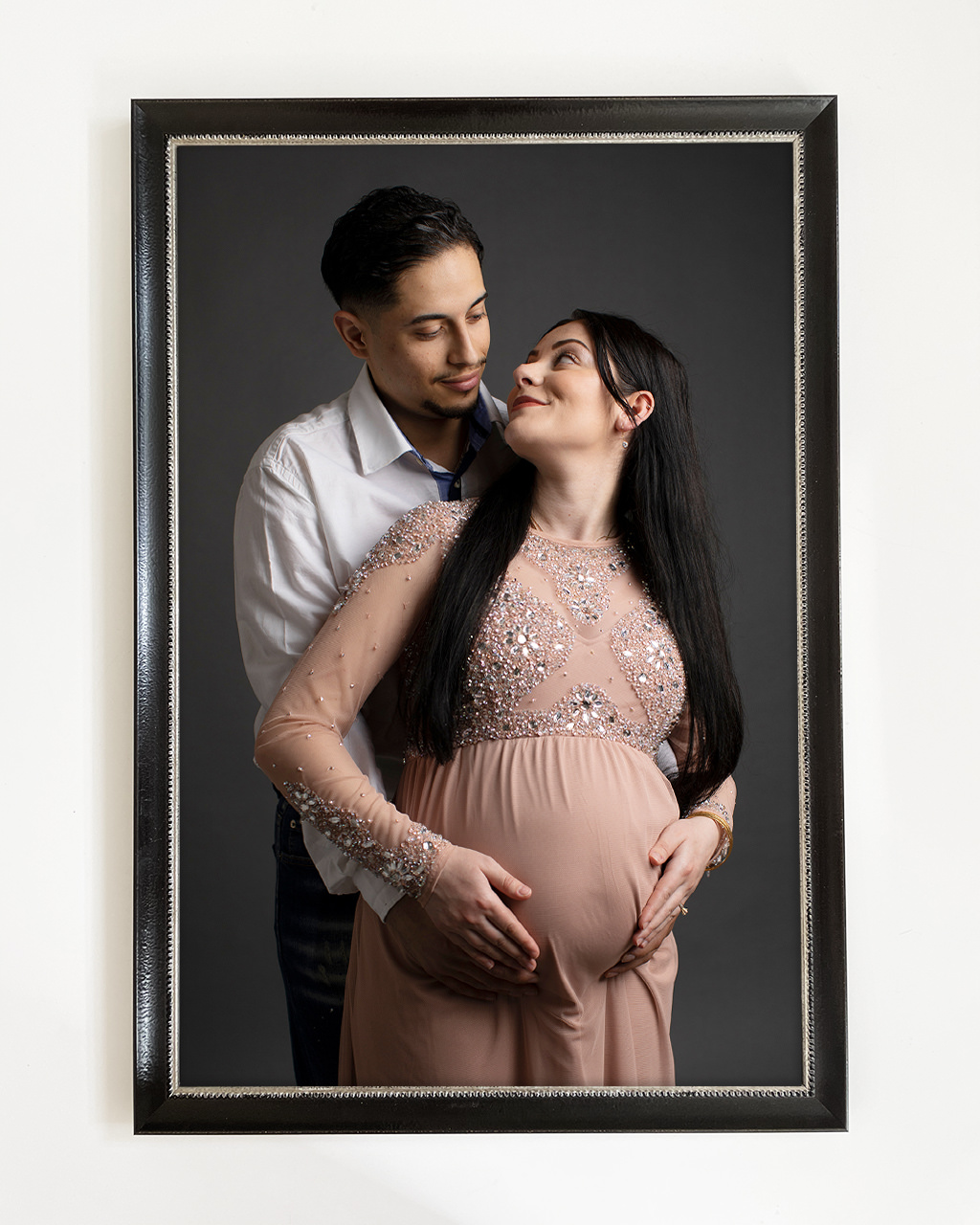gravidfotografering göteborg studio gravidklänningar gravidbilder