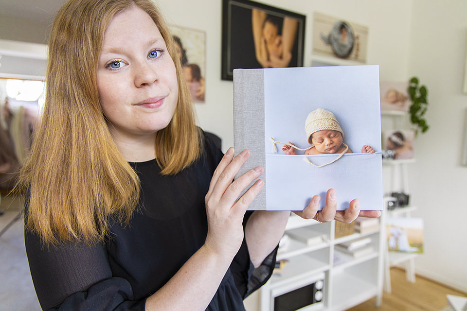 Fotograf Maria Ekblad nyföddfotografi Göteborg